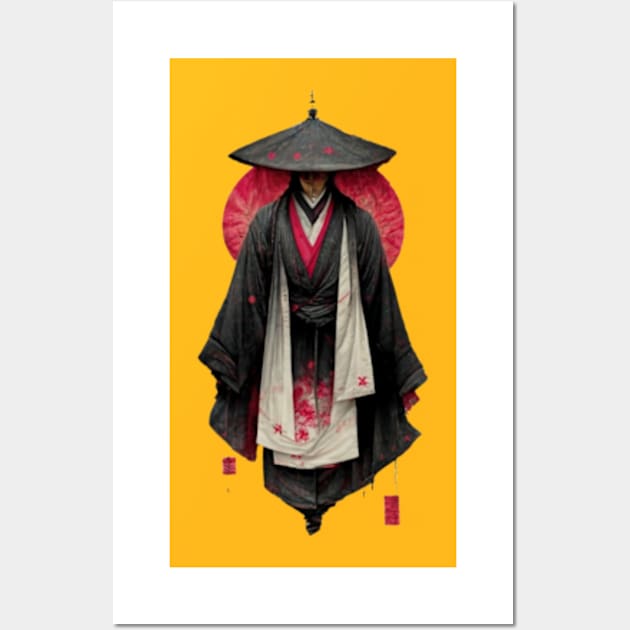 Japanese man Wall Art by TshirtMA